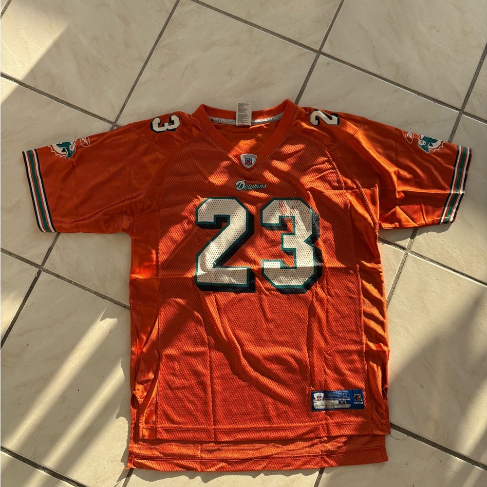 Orange Mesh Jersey with Number 23
